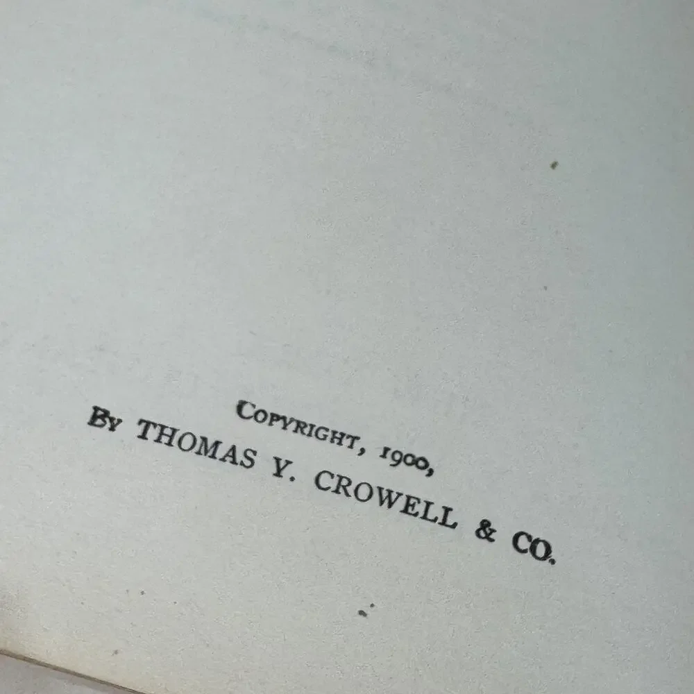 Robert Burns Complete Poetical Works 1900 Thomas Y. Crowell Co. Hardcover